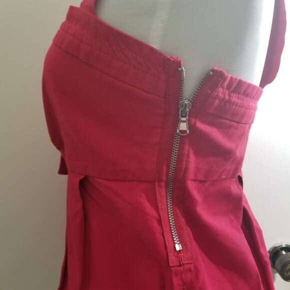 Marc Jacobs Red Shirt with side bow, size 4 - Picture 5 of 13